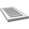Ekena Millwork Vertical Surface Mount PVC Gable Vent: Functional, w/ 2"W x 1-1/2"P Brickmould Frame, 12"W x 22"H GVPVE12X2202SF - alternate 5